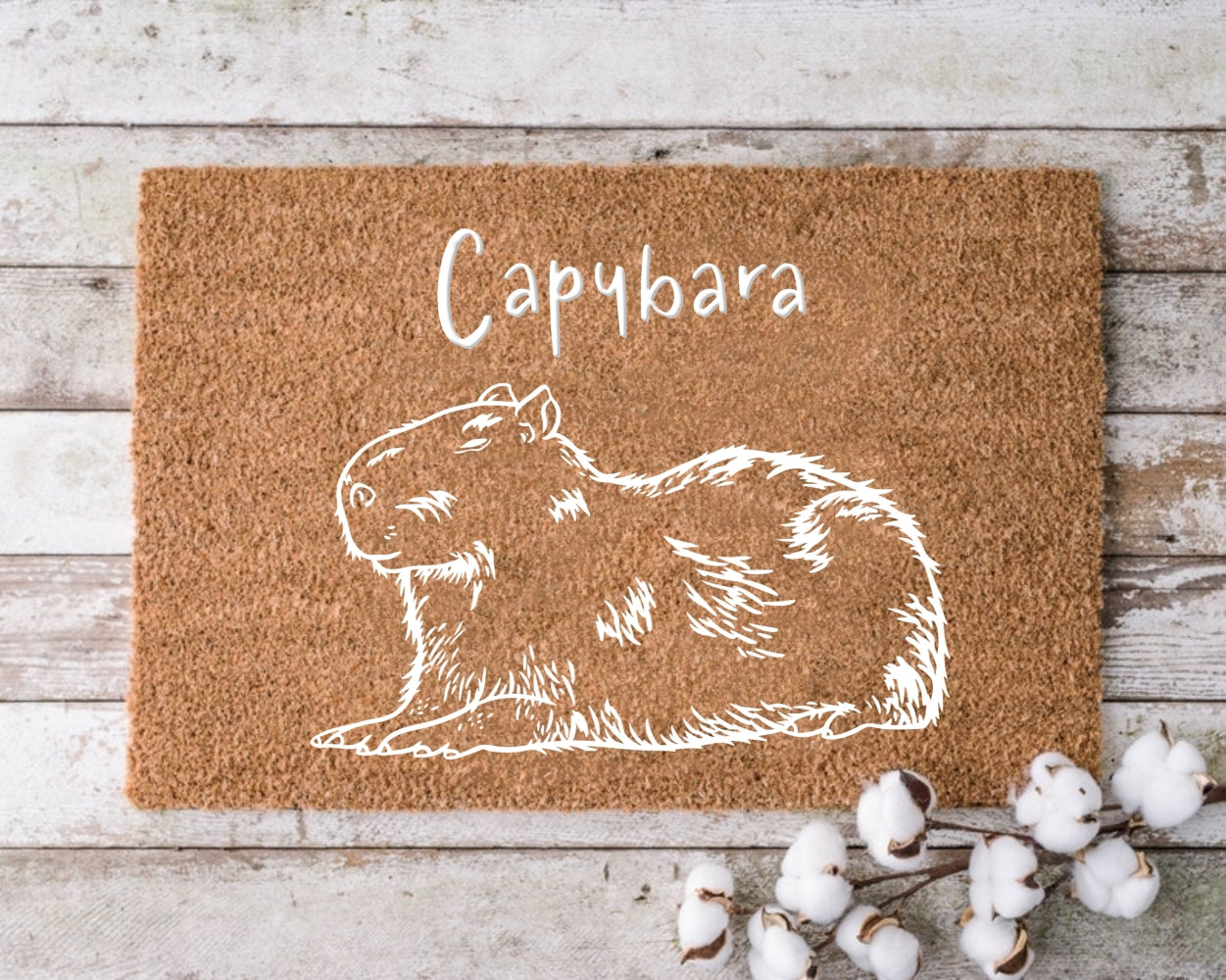 Capybara Clipart