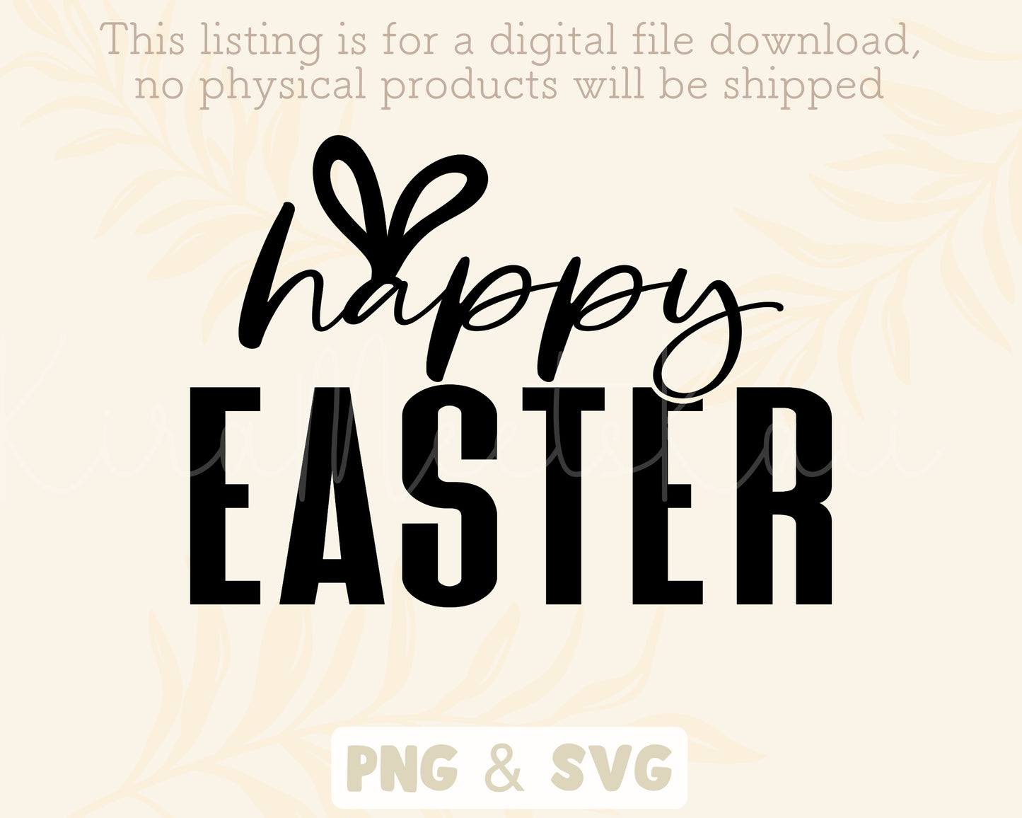 Happy Easter SVG