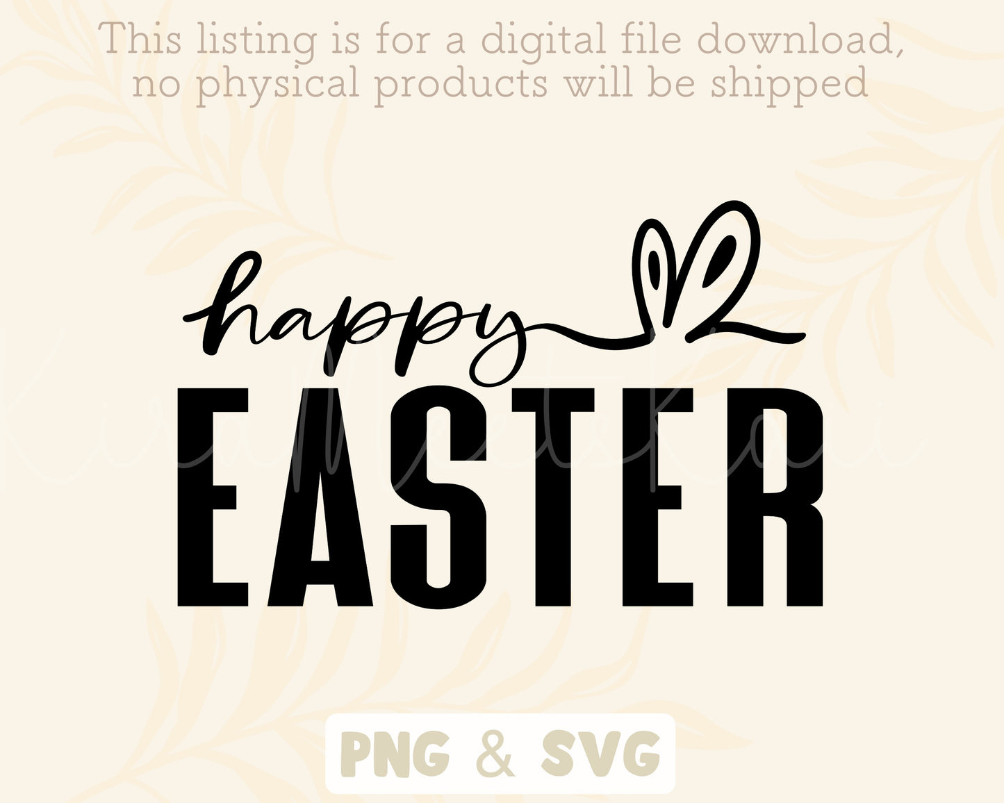 Happy Easter SVG