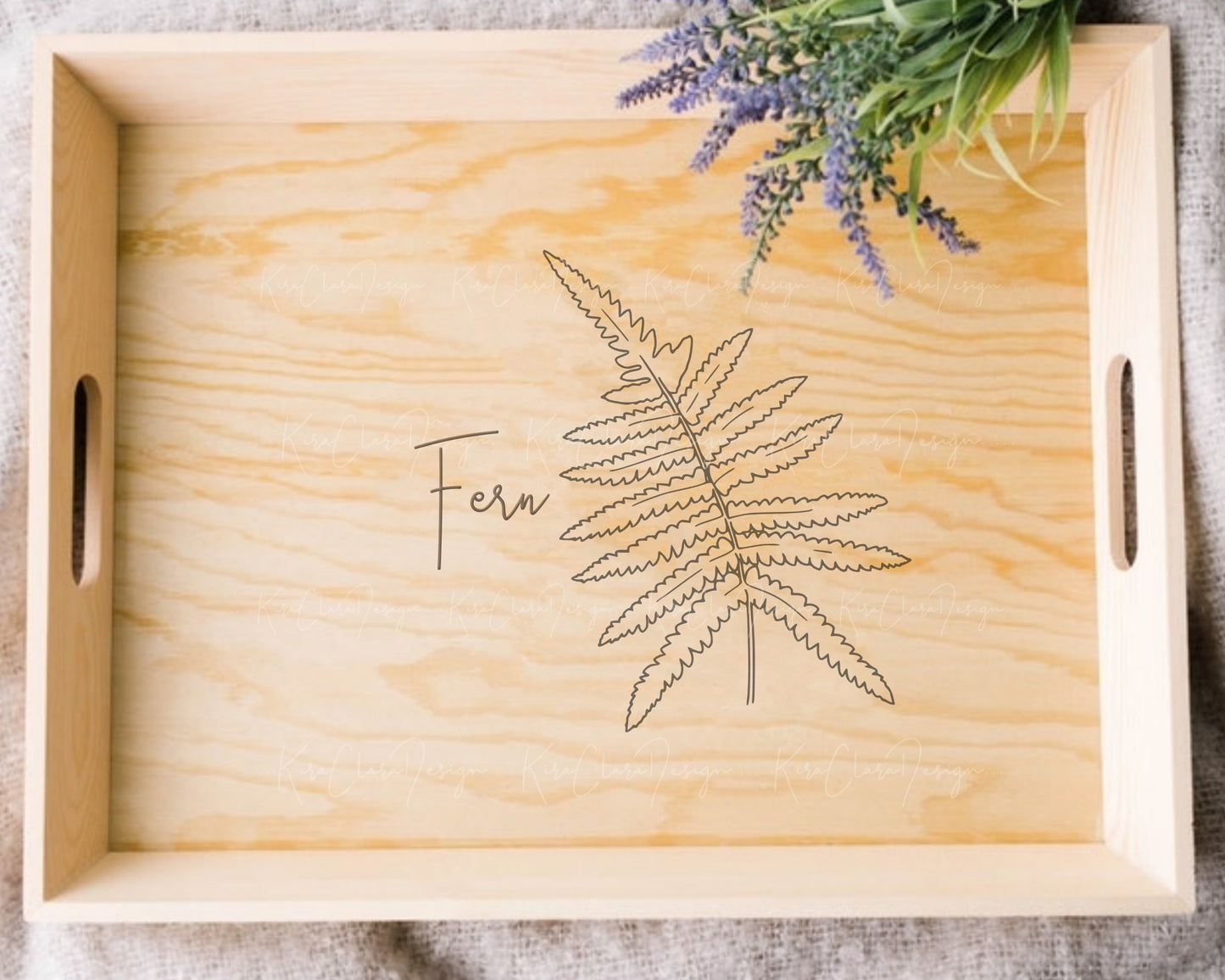 Fern Leaf Botanical Elements Clipart