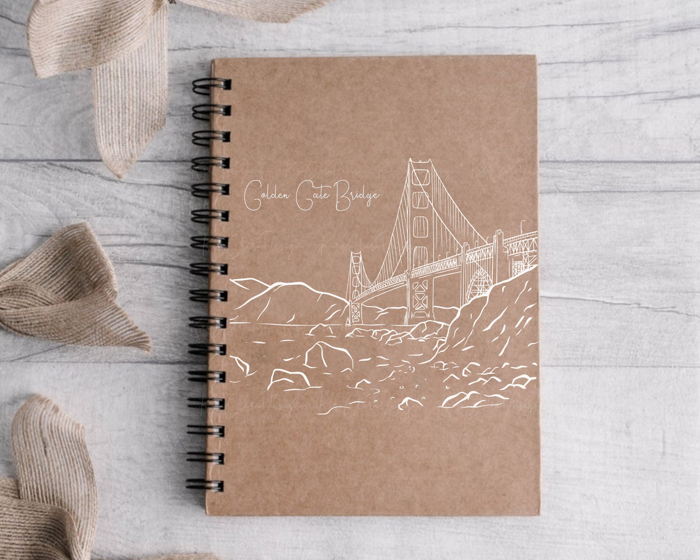 Golden Gate Bridge San Francisco USA Landmark Clipart