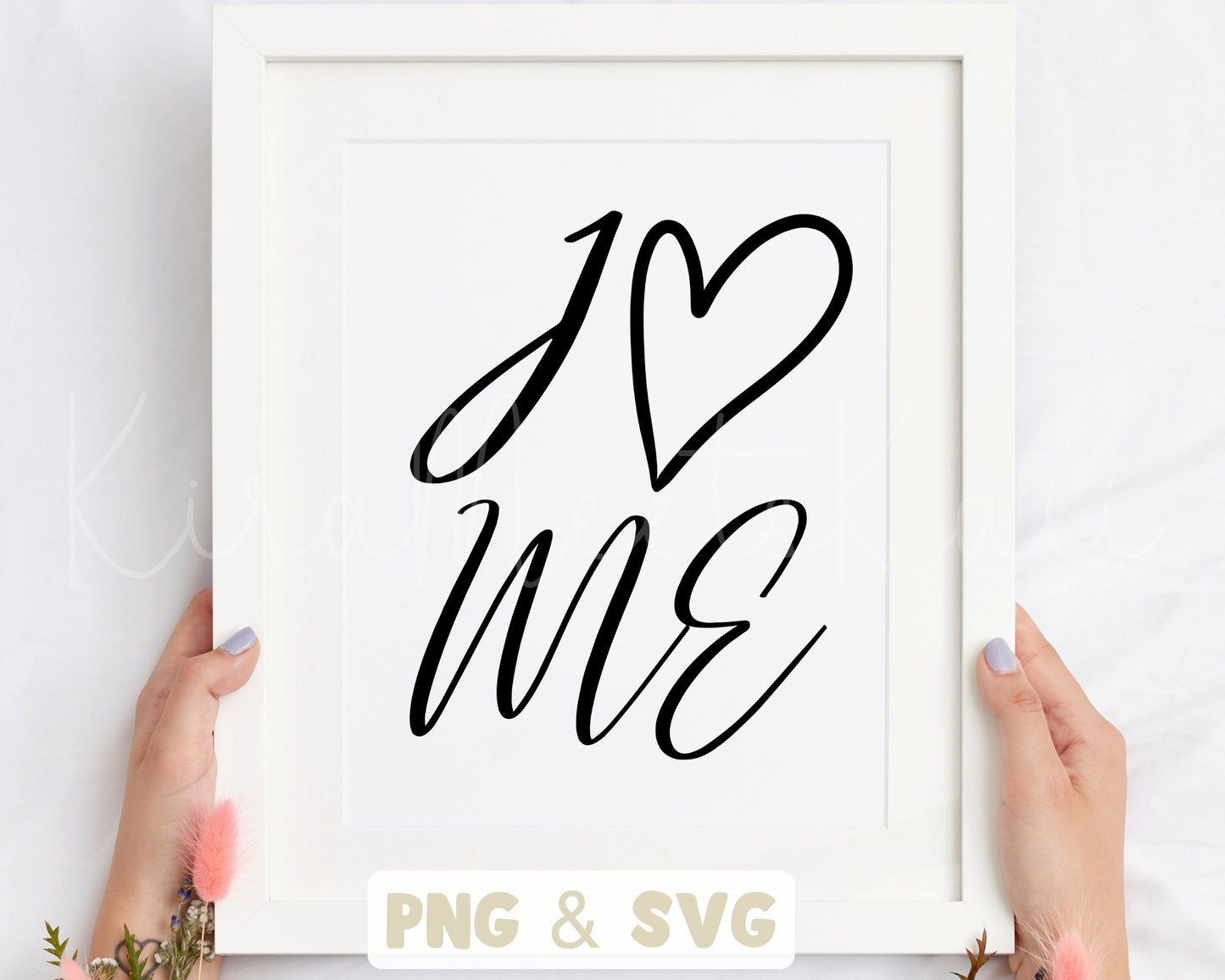 I Love Me SVG