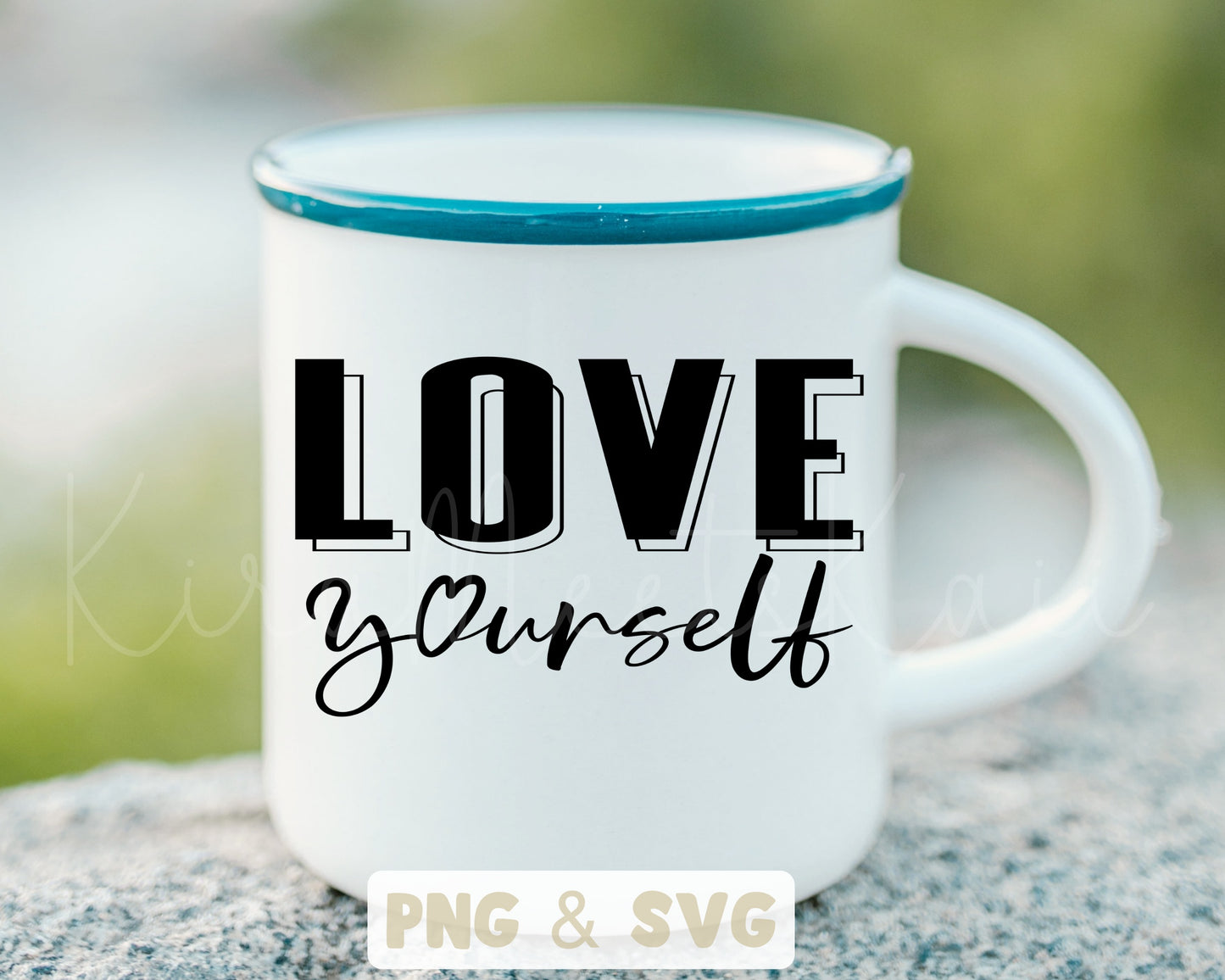 Love Yourself Clipart SVG