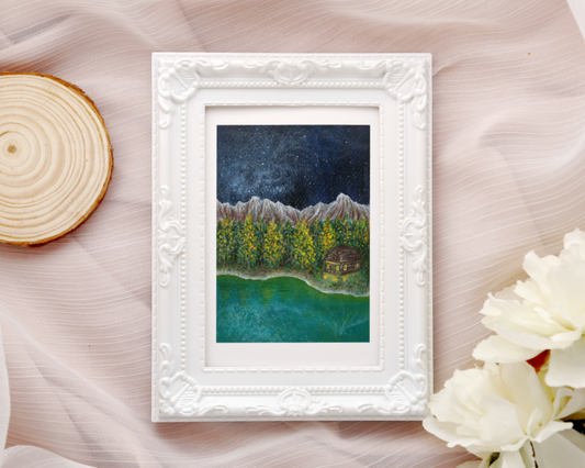 "Under The Starry Night" Original Painting