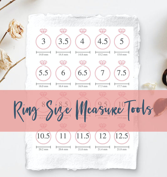 UK,AU,European,Asia,US Printable Ring Size Guide/International Ring Size Chart Download